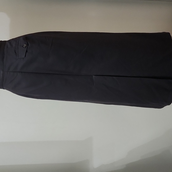 Talbots Black Cargo Maxi Pencil Skirt 12 Petite Utility Pencil Skirt Grunge - Picture 3 of 10